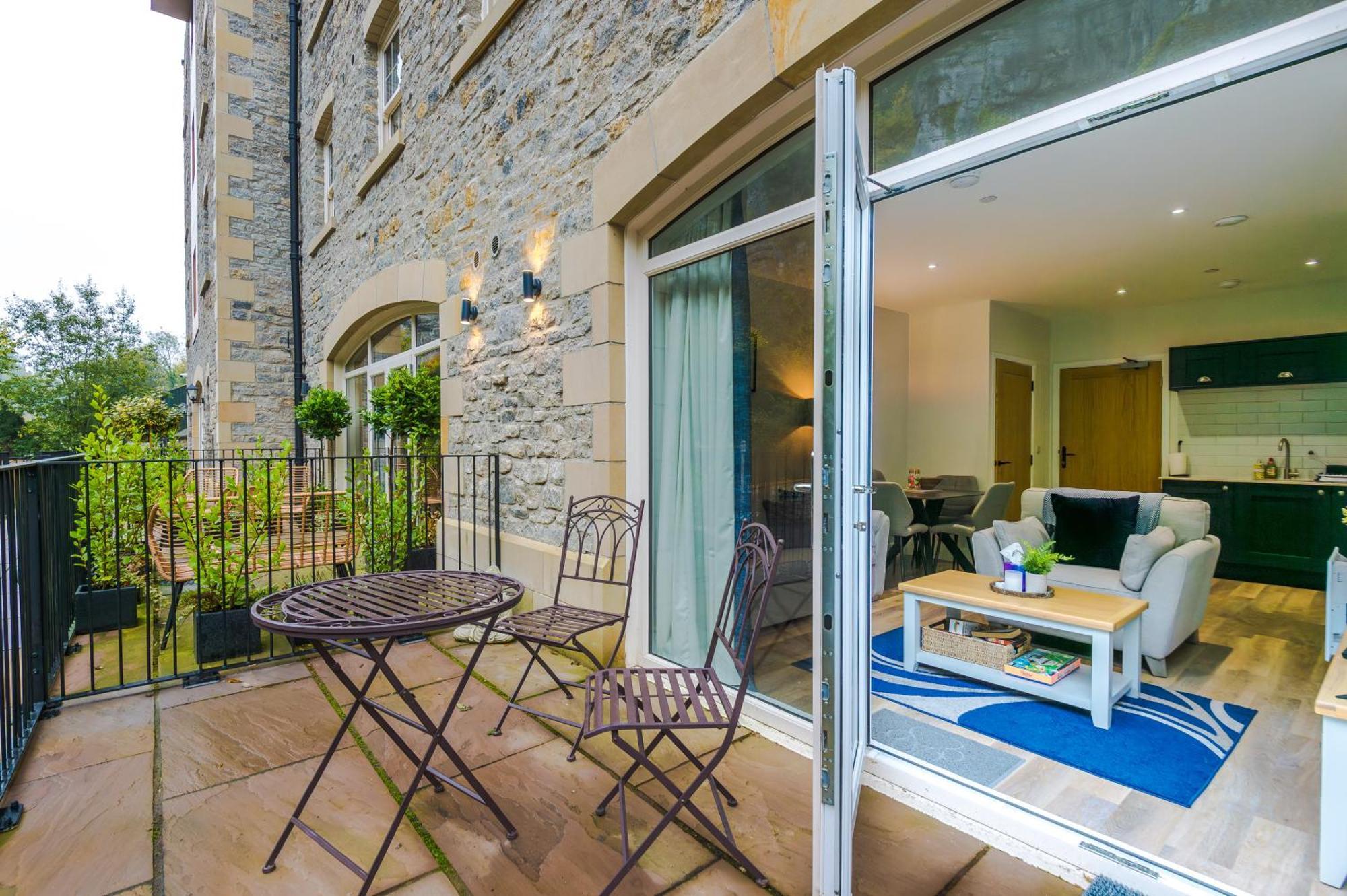 Ferienwohnung Rock Mill Stony Middleton Exterior foto