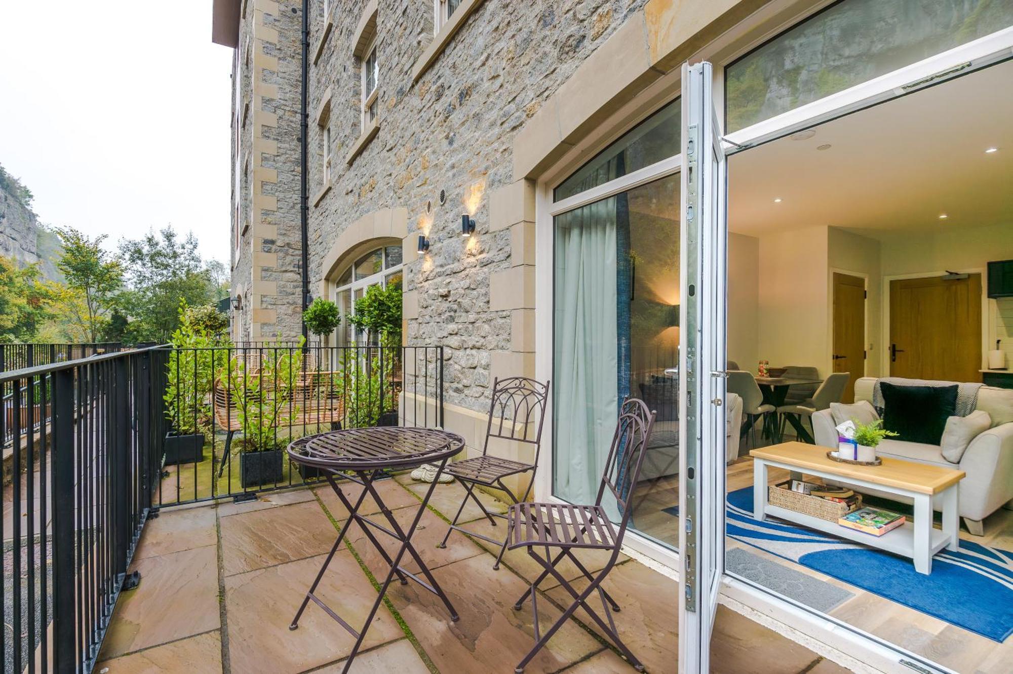 Ferienwohnung Rock Mill Stony Middleton Exterior foto