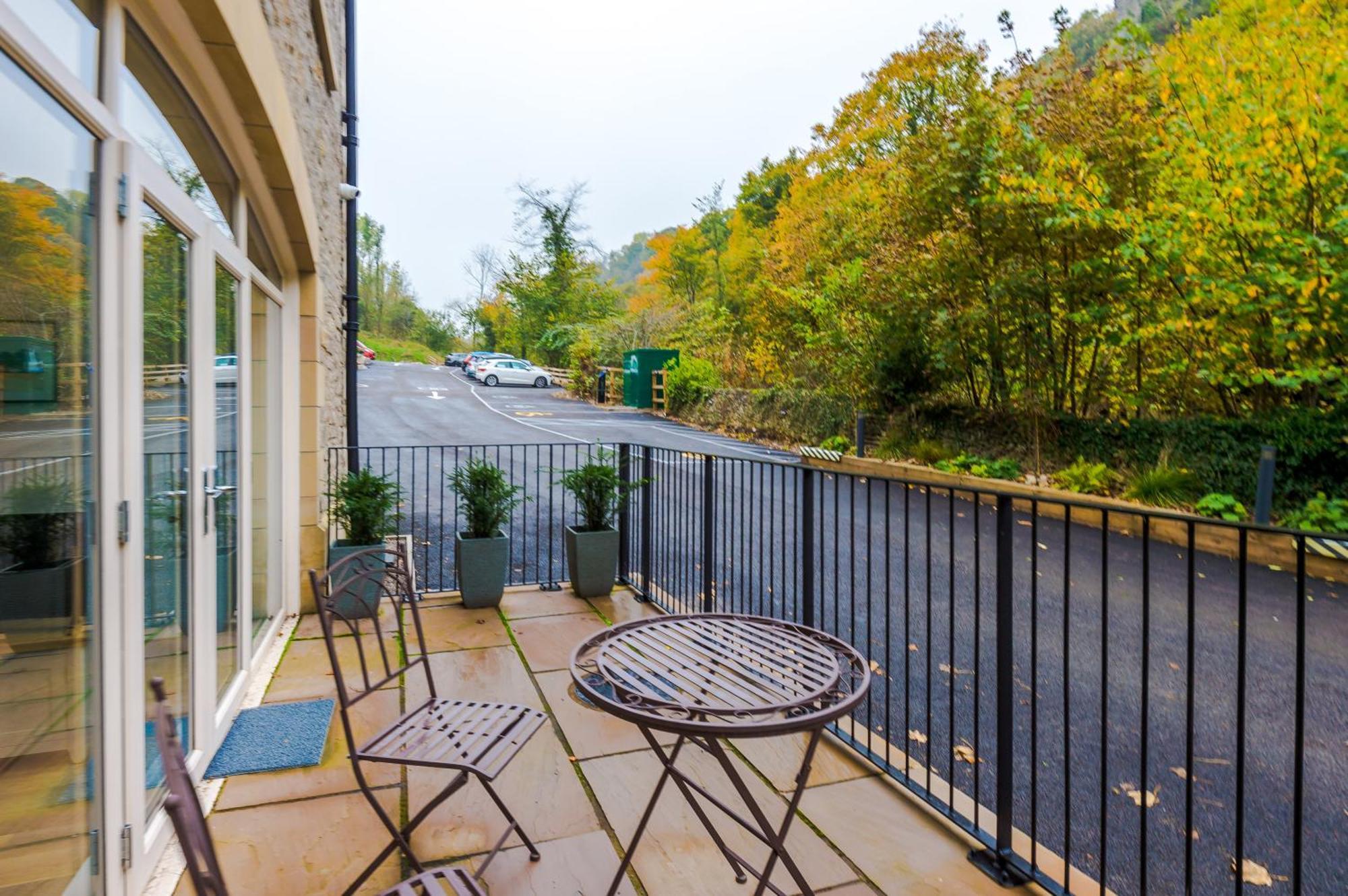 Ferienwohnung Rock Mill Stony Middleton Exterior foto
