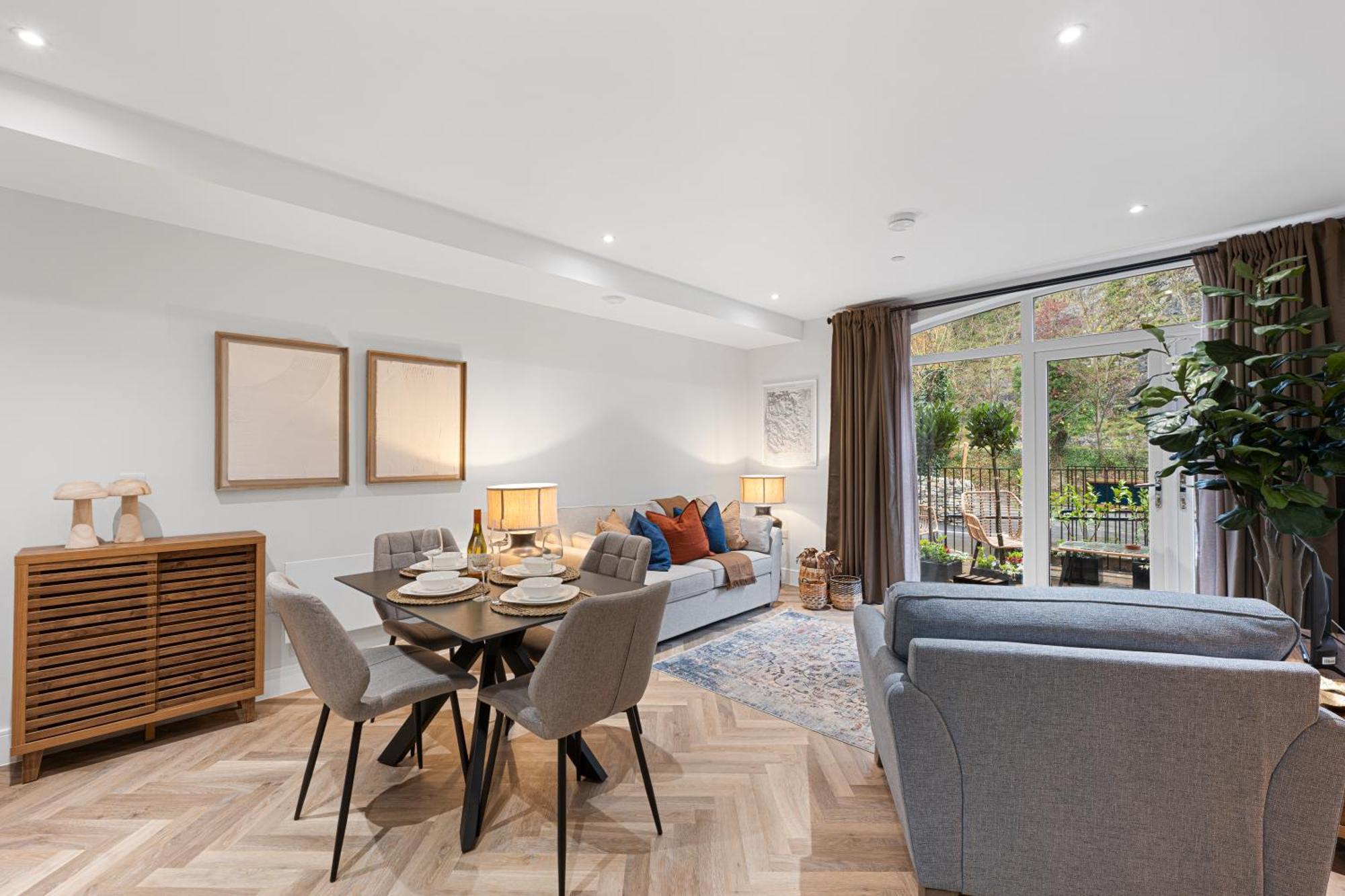 Ferienwohnung Rock Mill Stony Middleton Exterior foto